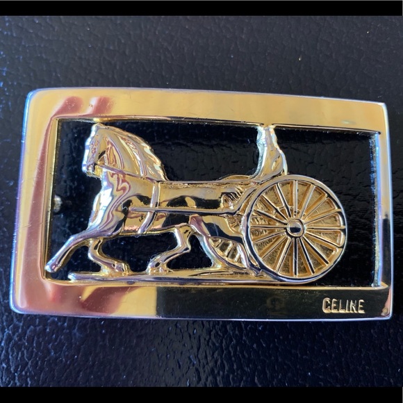 celine belt buckle